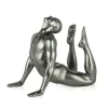 Statues & Sculptures Figurative|Table Top^Rising Core 24cm Anthracite Resin Indoor Sculpture