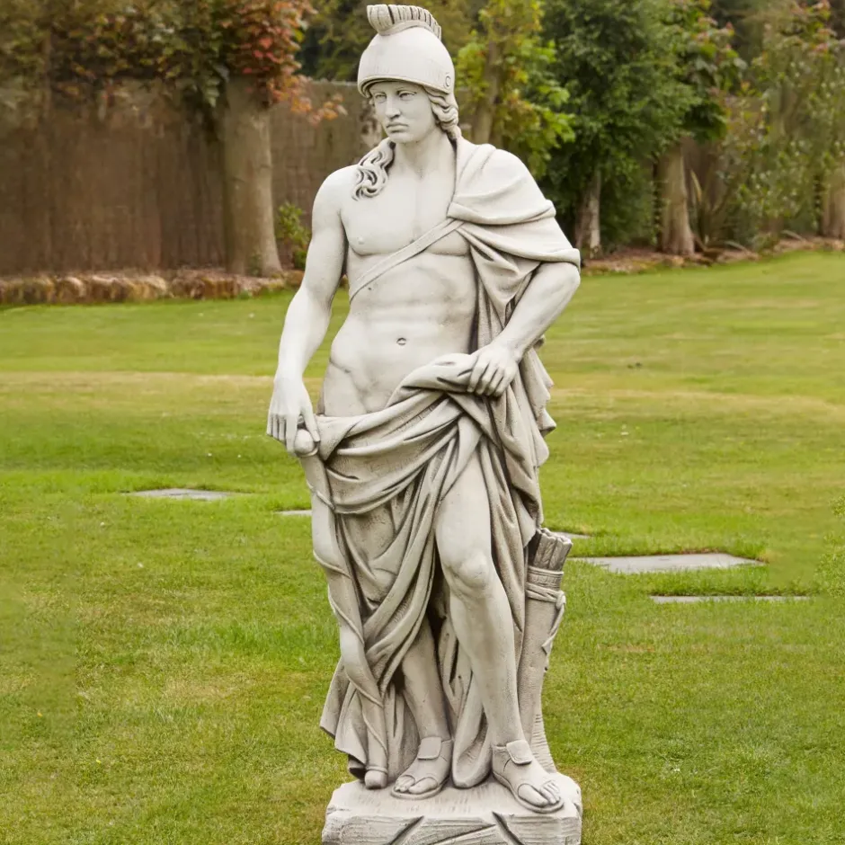 Statues & Sculptures Roman^Roman Empire Gladiator Stone Garden Statue