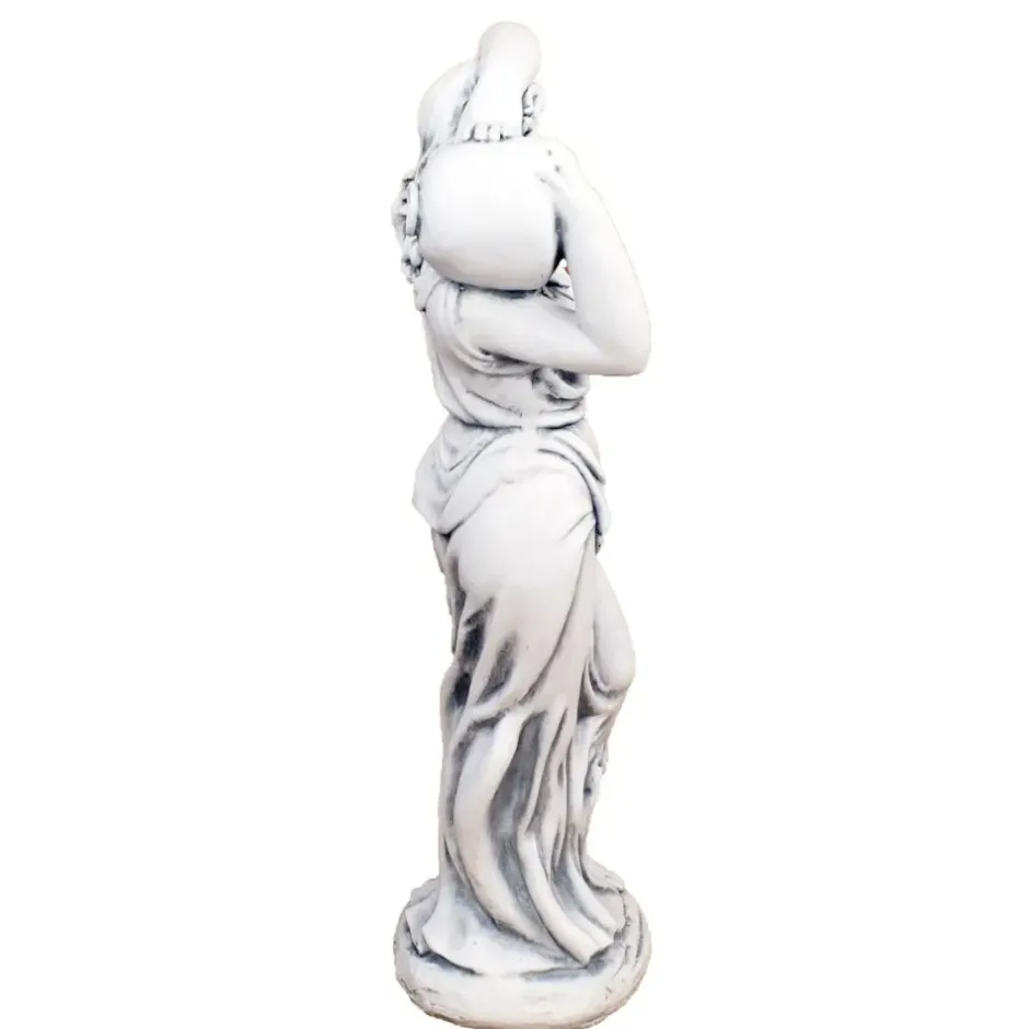 Statues & Sculptures Roman^Roman Goddess with Urn 84cm Stone Resin Garden Statue