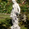 Statues & Sculptures Roman^Roman Goddess with Urns 79cm Stone Resin Garden Statue