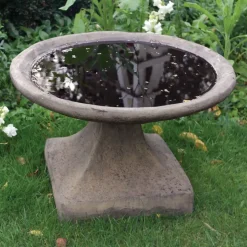 Statues & Sculptures Bird Baths^Rutland Modern Stone Garden Bird Bath