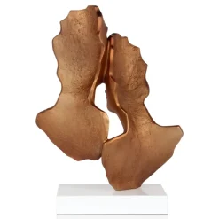 Statues & Sculptures Figurative|Table Top^Secret Lovers 57cm Bronze Resin Indoor Sculpture