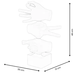 Statues & Sculptures Table Top|Pop Art^Silent Symbols 48cm Pop Art Resin Indoor Sculpture
