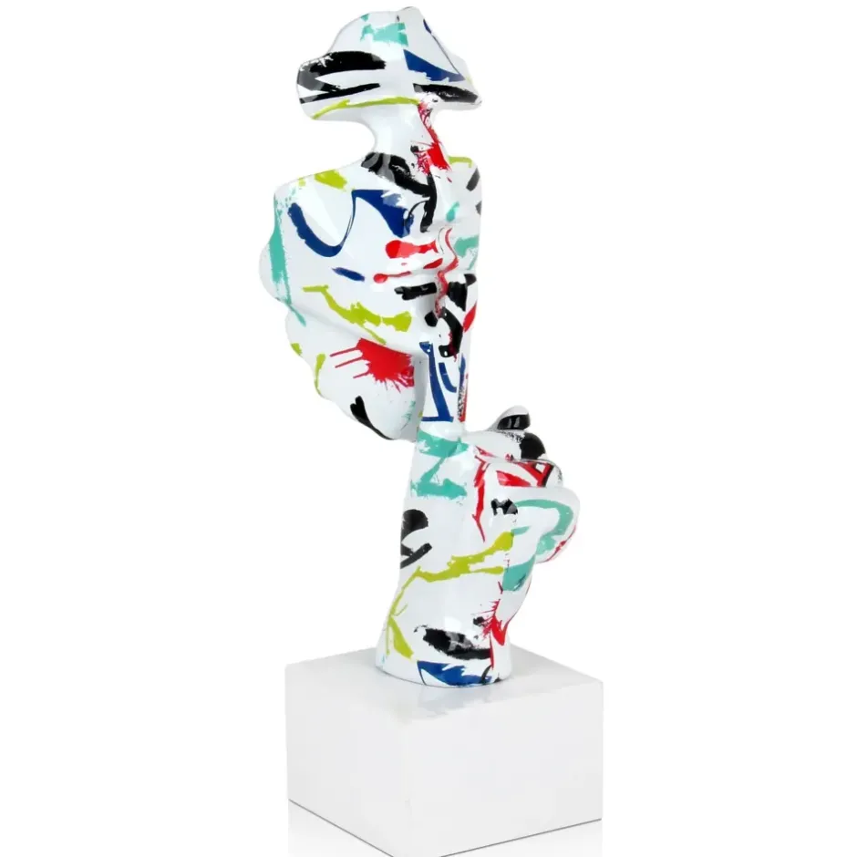 Statues & Sculptures Figurative|Table Top^Silent Warrior 48cm Abstract Resin Indoor Sculpture