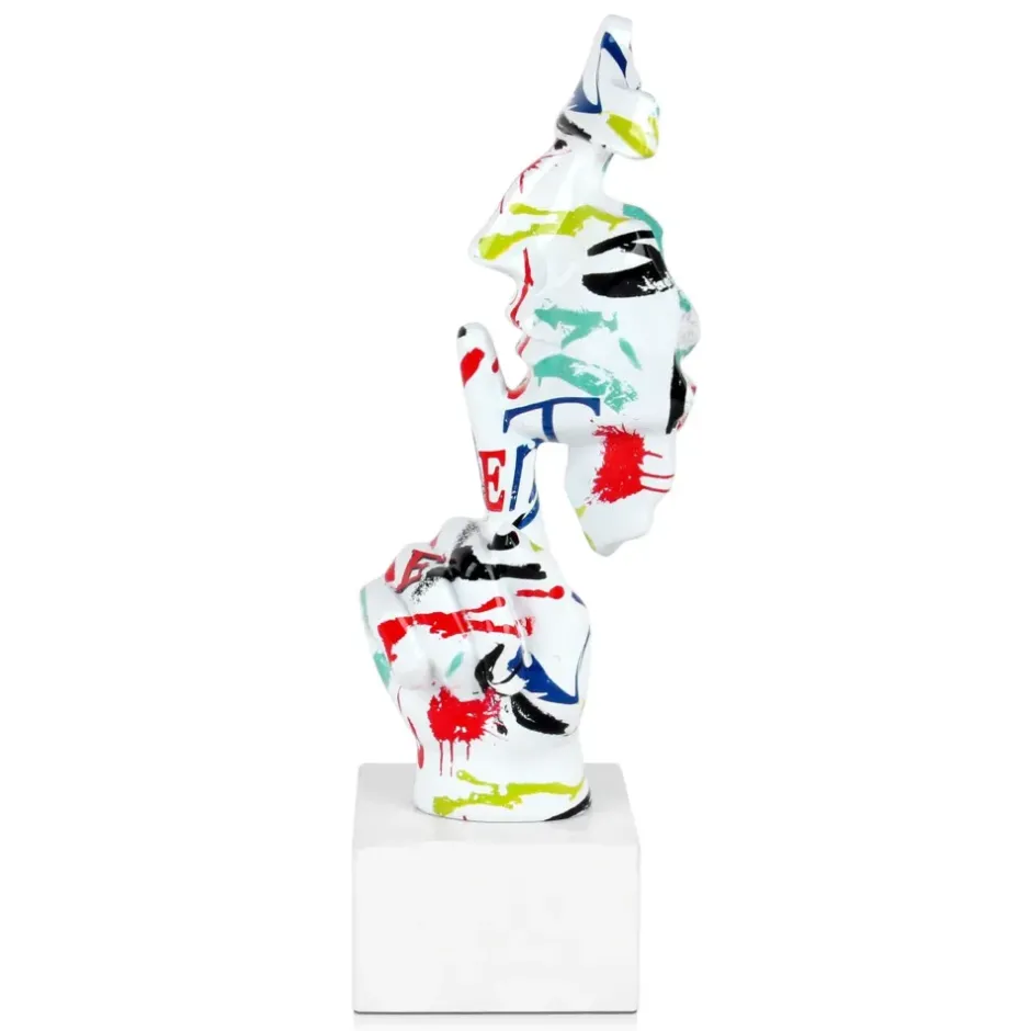 Statues & Sculptures Figurative|Table Top^Silent Warrior 48cm Abstract Resin Indoor Sculpture