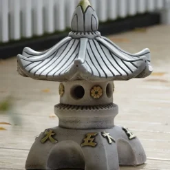 Statues & Sculptures Pagodas^Single Top Japanese Pagoda Stone Garden Ornament