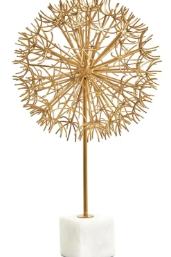 Statues & Sculptures Table Top|Abstract^Skyflare 57cm Gold Metal Indoor Sculpture