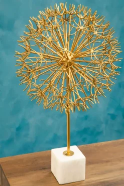 Statues & Sculptures Table Top|Abstract^Skyflare 57cm Gold Metal Indoor Sculpture