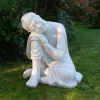 Statues & Sculptures Buddha^Sleeping Buddha 60cm Marble Resin Garden Ornament