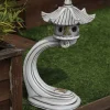 Statues & Sculptures Pagodas^Small Curved Japanese Pagoda Stone Garden Ornament