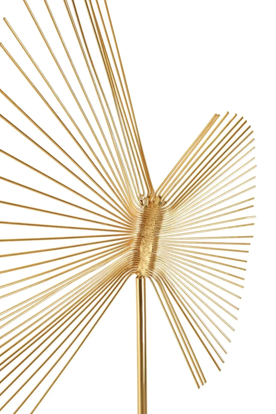 Statues & Sculptures Table Top|Abstract^Solar Flare 66cm Gold Metal Indoor Sculpture