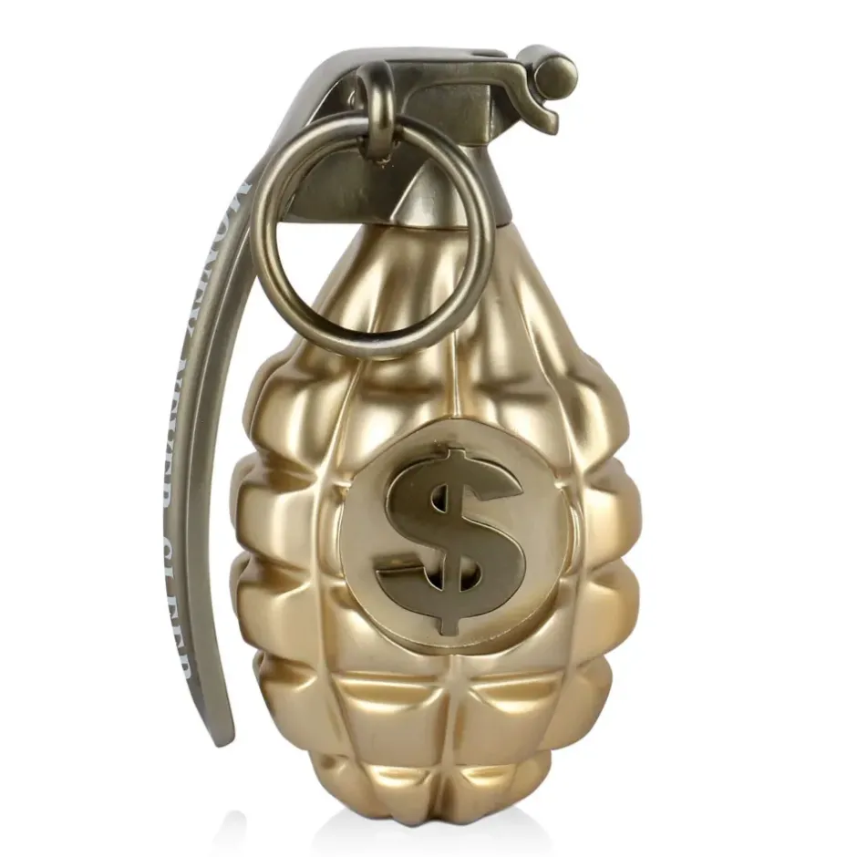 Statues & Sculptures Table Top|Contemporary^Sonic Grenade 25cm Gold Resin Indoor Sculpture