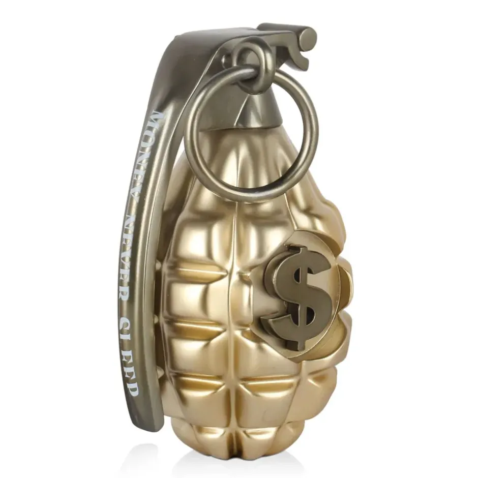 Statues & Sculptures Table Top|Contemporary^Sonic Grenade 25cm Gold Resin Indoor Sculpture