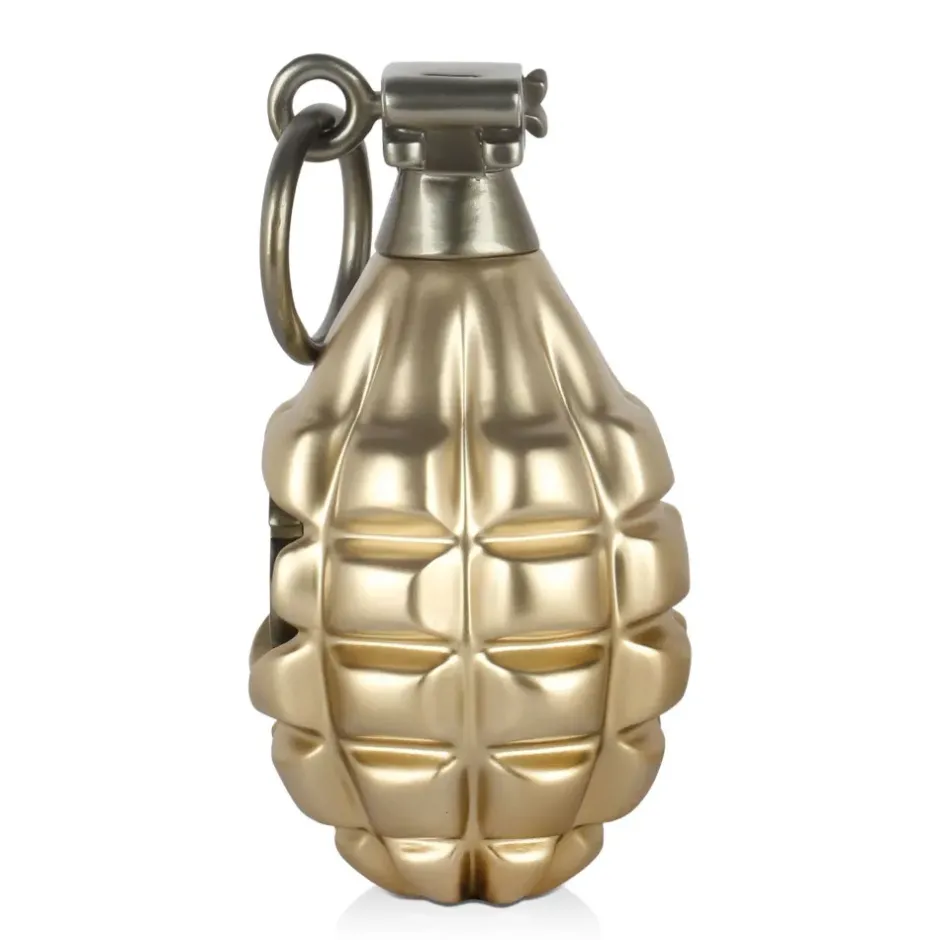 Statues & Sculptures Table Top|Contemporary^Sonic Grenade 25cm Gold Resin Indoor Sculpture