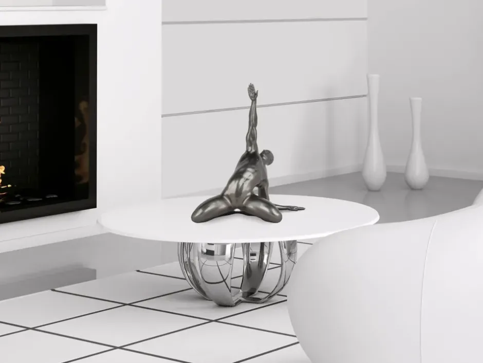 Statues & Sculptures Figurative|Table Top^Soul Ascension 41cm Anthracite Resin Indoor Sculpture