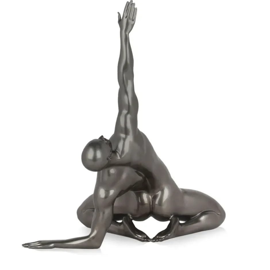 Statues & Sculptures Figurative|Table Top^Soul Ascension 41cm Anthracite Resin Indoor Sculpture