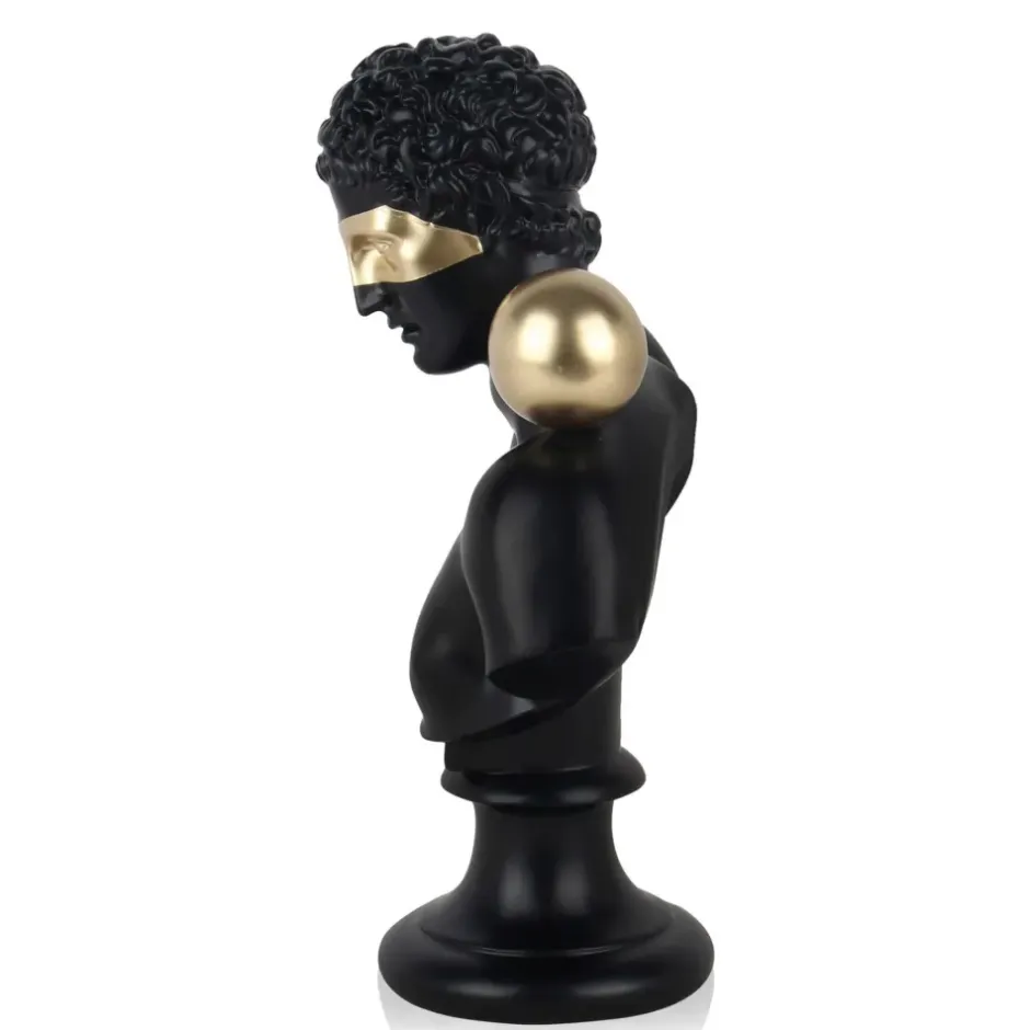 Statues & Sculptures Figurative|Table Top^Stealth Titan 35cm Black Resin Indoor Sculpture