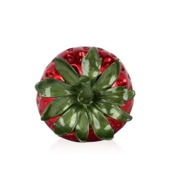 Statues & Sculptures Table Top|Contemporary^Strawberry Pop 24cm Red Resin Indoor Sculpture