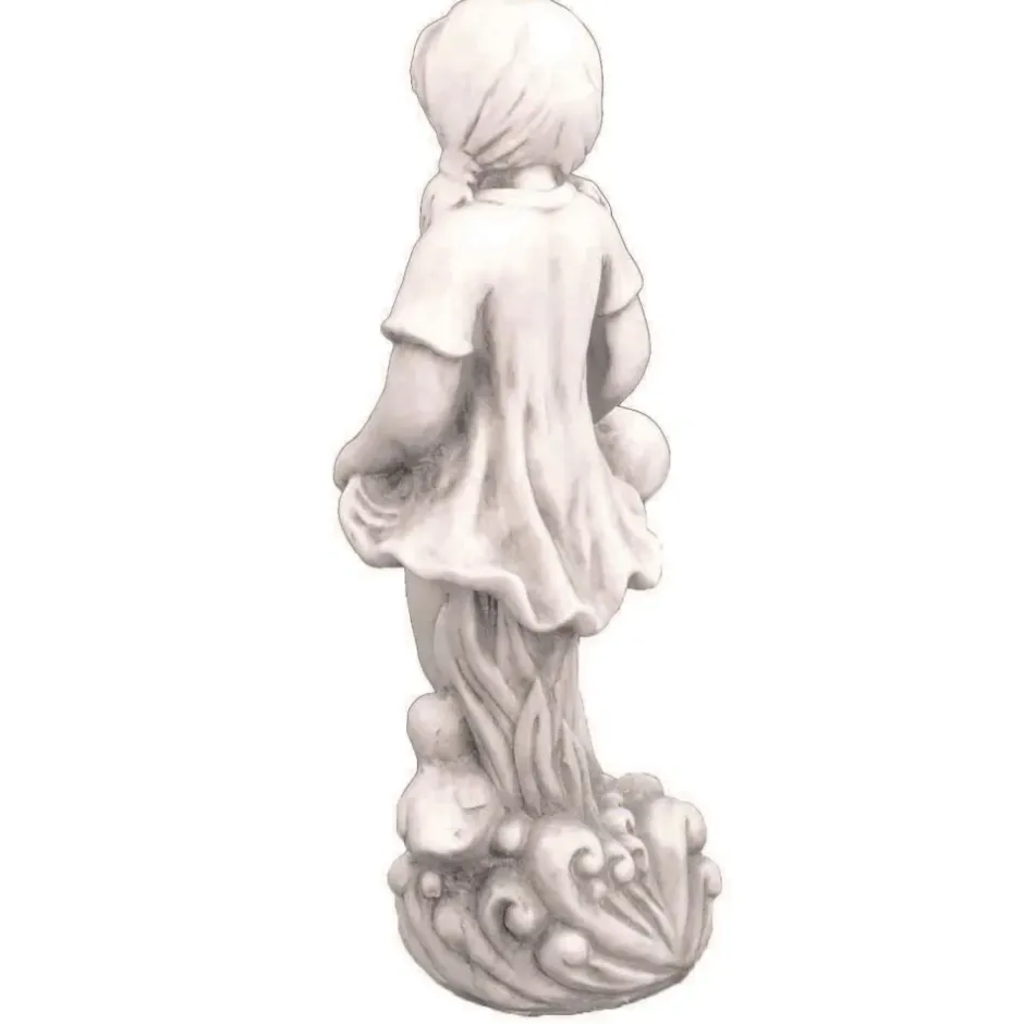Statues & Sculptures Children^Summer Girl 71cm Stone Resin Garden Statue