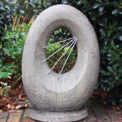 Statues & Sculptures Contemporary^Sunblast Contemporary Stone Garden Sculpture