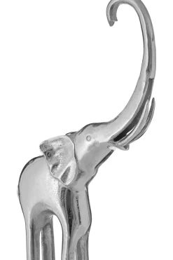 Statues & Sculptures Table Top|Animals^Supreme Elephant 84cm Metal Indoor Statue