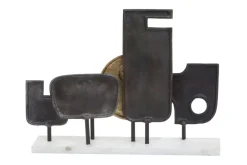Statues & Sculptures Table Top|Abstract^Symbolic 34cm Metal Indoor Sculpture