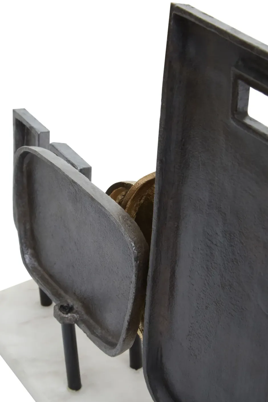 Statues & Sculptures Table Top|Abstract^Symbolic 34cm Metal Indoor Sculpture