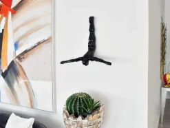Statues & Sculptures Figurative|Wall Art^The Diver 55cm Black Resin Wall Sculpture