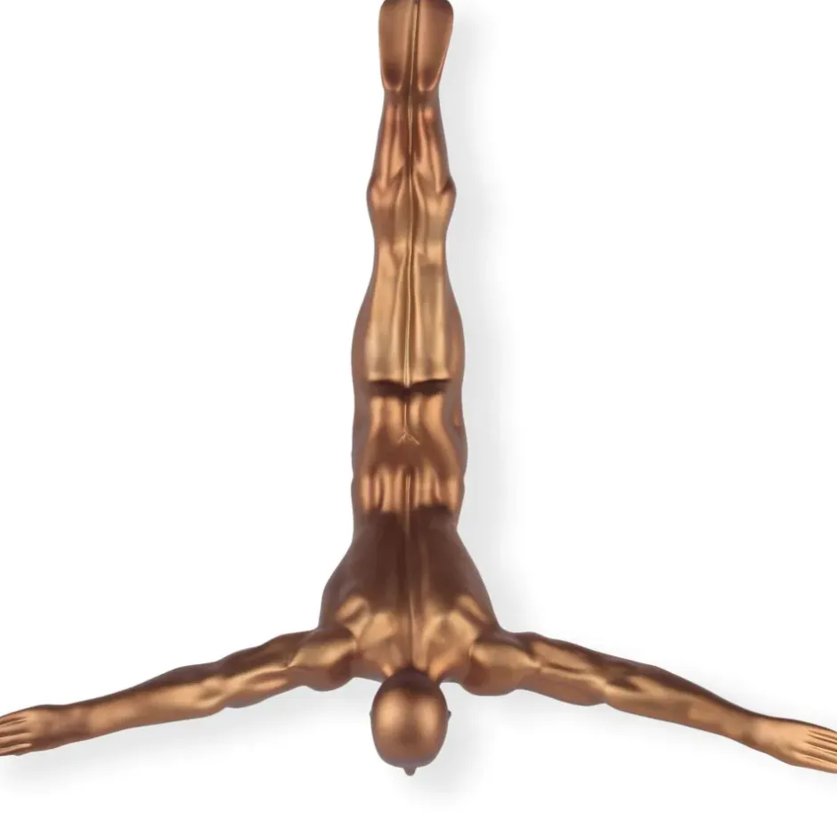 Statues & Sculptures Figurative|Wall Art^The Diver 55cm Bronze Resin Wall Sculpture