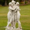Statues & Sculptures Greek^Three Graces Portland Stone Garden Statue
