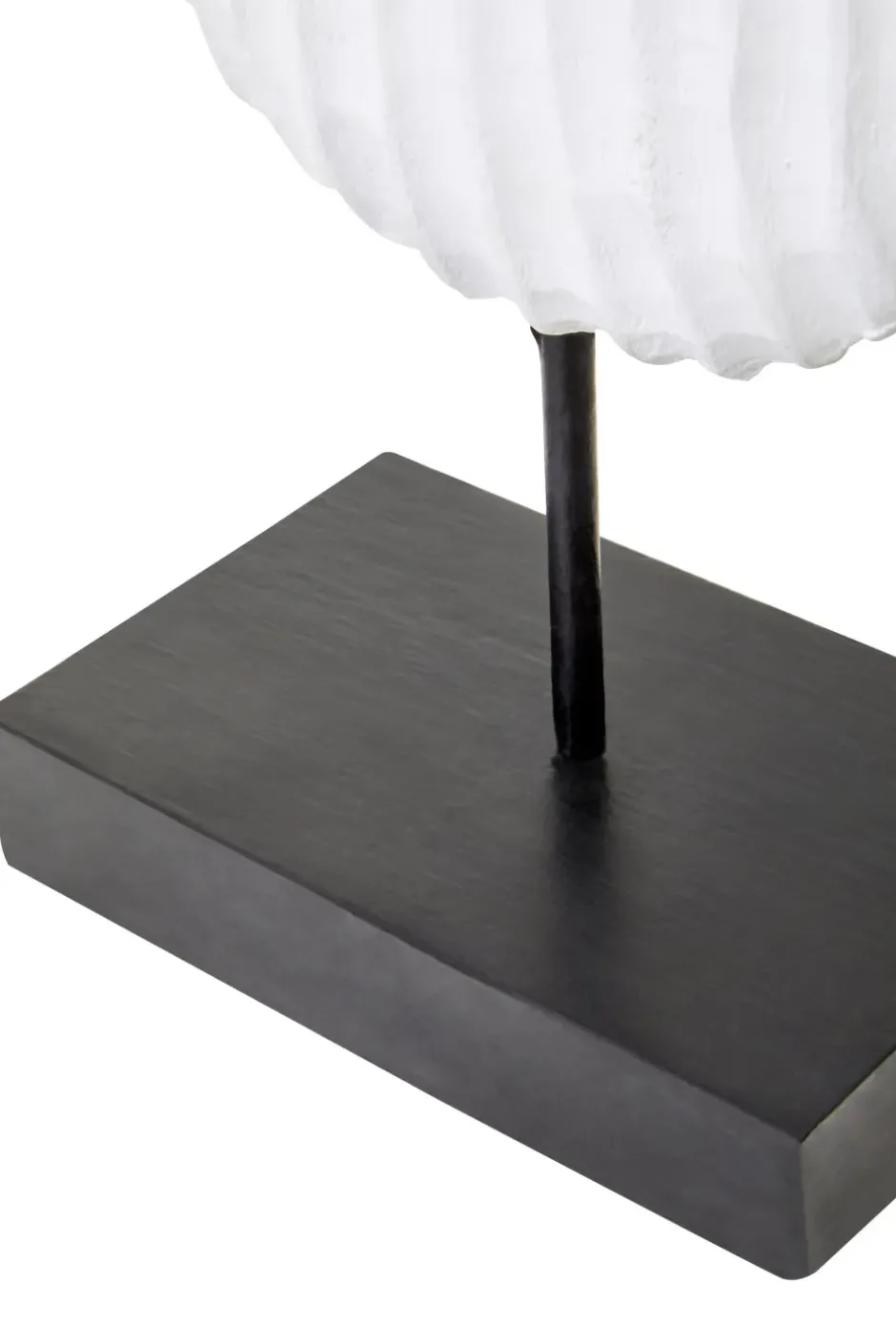 Statues & Sculptures Table Top|Abstract^Tic-Tac 60cm Black & White Wood Indoor Sculpture