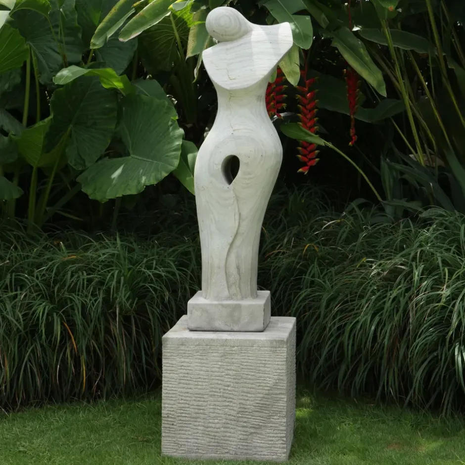 Statues & Sculptures Contemporary^Timeless Contemporary Stone Garden Sculpture