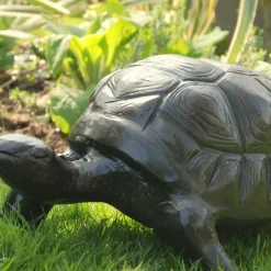 Statues & Sculptures Reptiles^Tortoise Bronze Metal Garden Ornament
