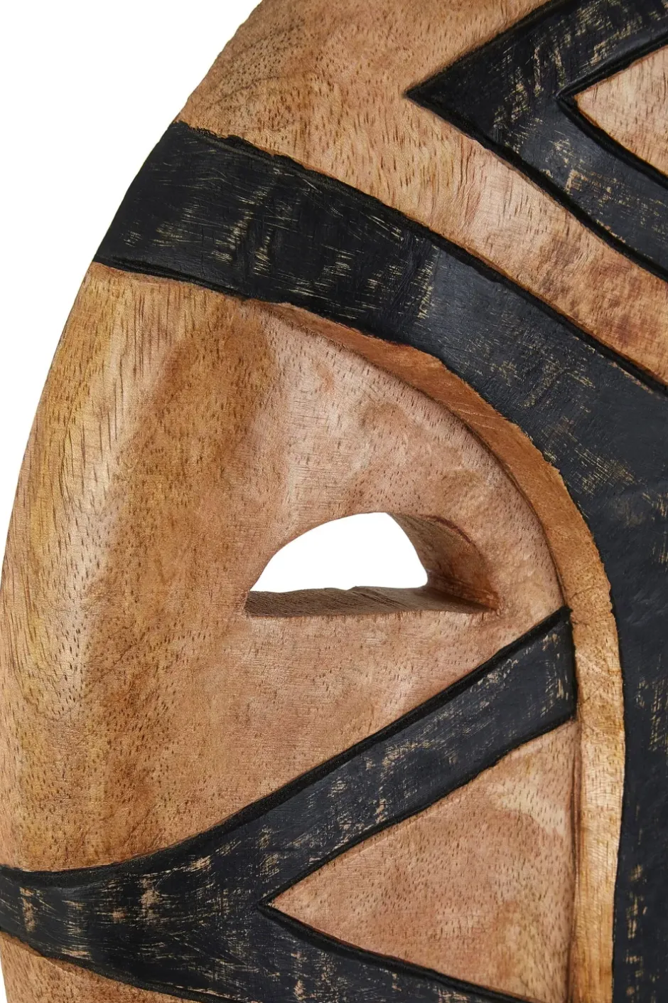Statues & Sculptures Table Top|Contemporary^Tribal Guardian 53cm Wood Indoor Sculpture