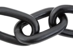 Statues & Sculptures Table Top|Contemporary^Triple Link 5cm Black Metal Indoor Sculpture
