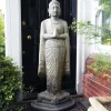 Statues & Sculptures Buddha^Upright Buddha Stone Garden Statue