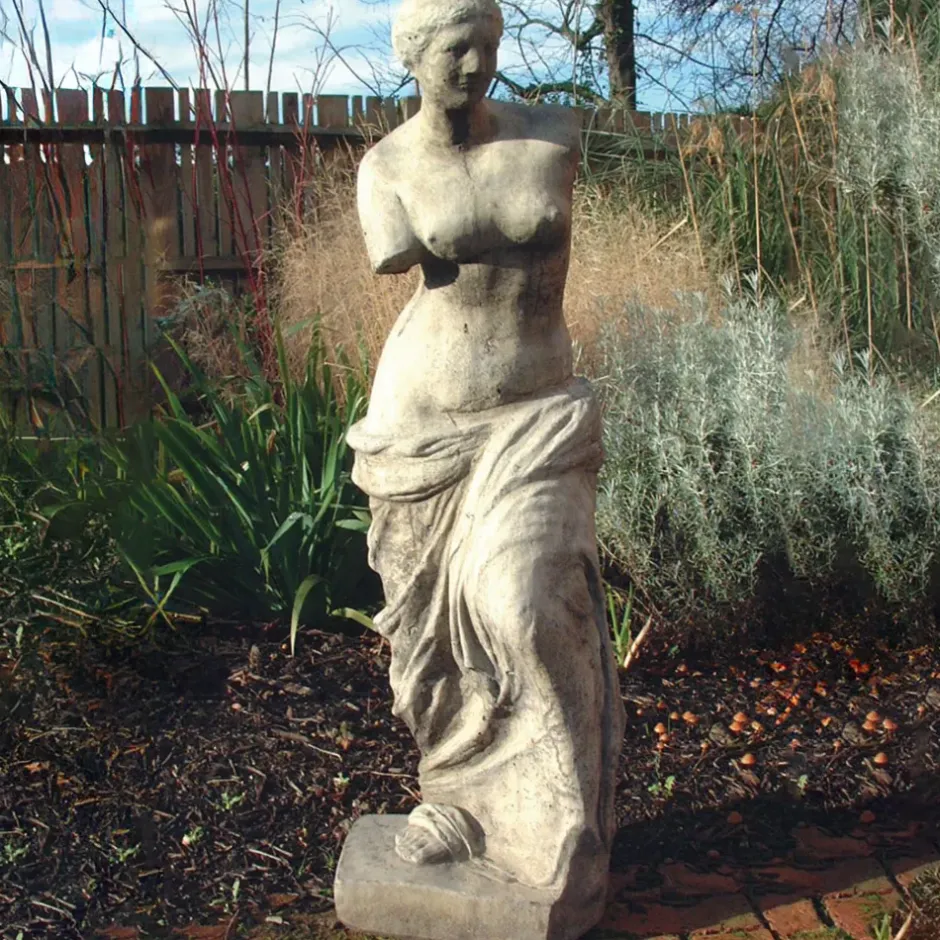 Statues & Sculptures Greek^Venus De Milo 114cm Stone Garden Statue