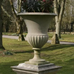Statues & Sculptures Large|Round^Verona Vase Stone Garden Planter