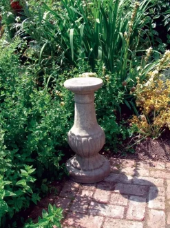 Statues & Sculptures Plinths & Pedestals^Victorian Column Stone Garden Pedestal