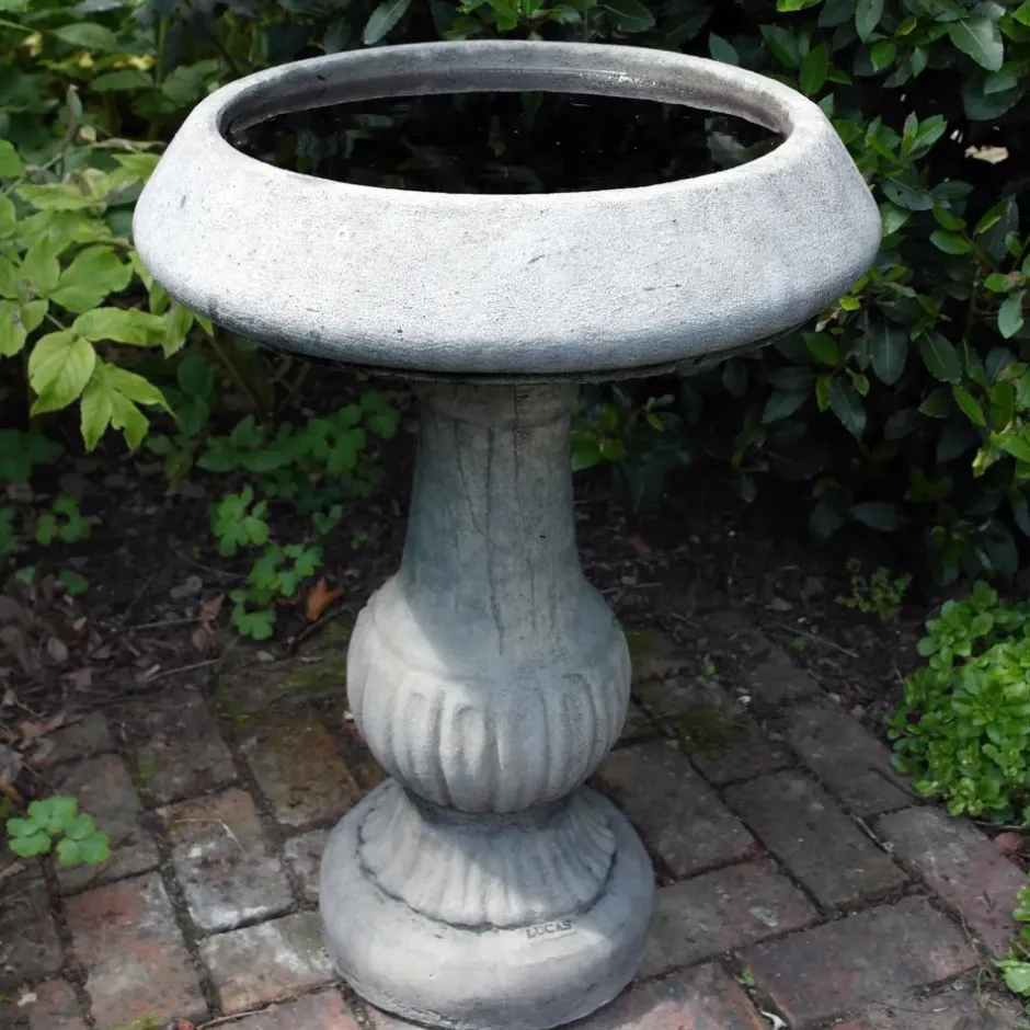 Statues & Sculptures Bird Baths^Victorian Design Stone Garden Birdbath