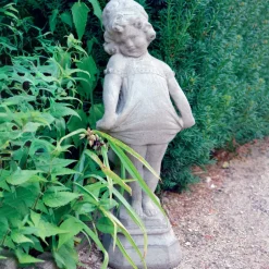 Statues & Sculptures Children^Victorian Girl 58cm Stone Garden Statue