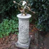 Statues & Sculptures Armillary Sundials^Vine Armillary Stone Garden Sundial