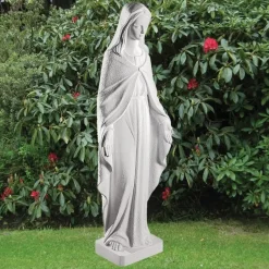 Statues & Sculptures Virgin Mary^Virgin Mary 96cm Marble Resin Garden Statue