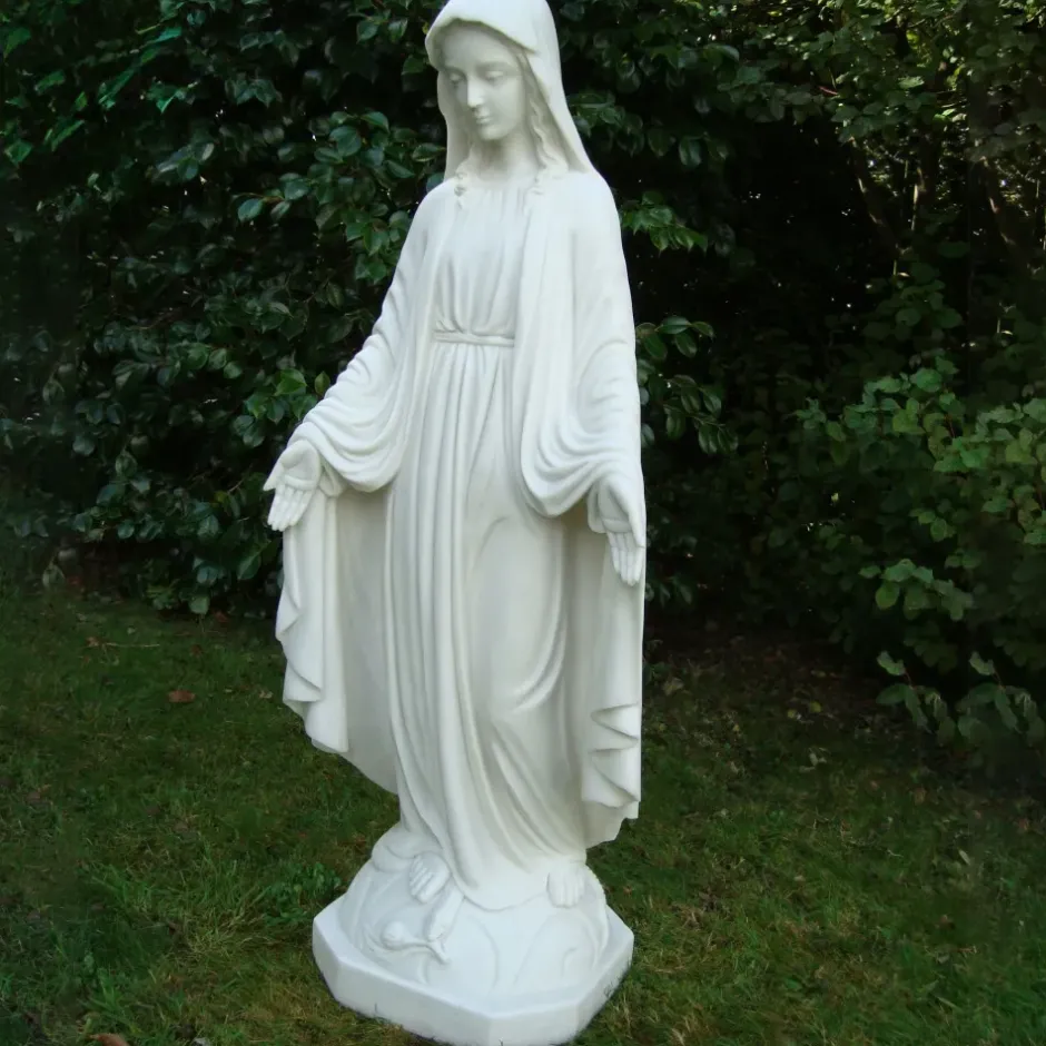 Statues & Sculptures Virgin Mary^Virgin Mary 118cm Marble Resin Garden Statue