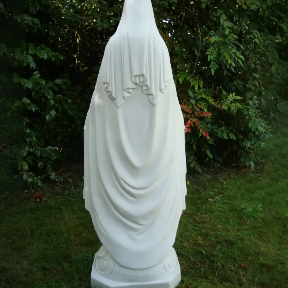 Statues & Sculptures Virgin Mary^Virgin Mary 118cm Marble Resin Garden Statue