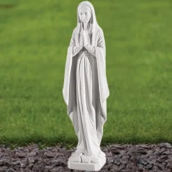 Statues & Sculptures Virgin Mary^Virgin Mary 49cm Marble Resin Garden Statue