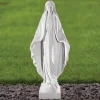 Statues & Sculptures Virgin Mary^Virgin Mary 41cm Marble Resin Garden Statue
