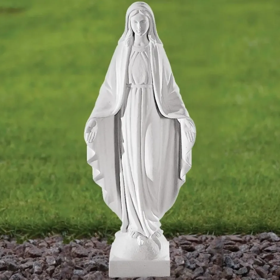 Statues & Sculptures Virgin Mary^Virgin Mary 41cm Marble Resin Garden Statue
