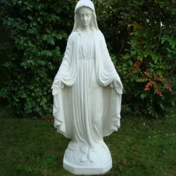 Statues & Sculptures Virgin Mary^Virgin Mary 85cm Marble Resin Garden Statue