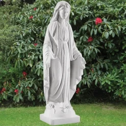 Statues & Sculptures Virgin Mary^Virgin Mary 74cm Marble Resin Garden Statue